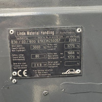 Linde E30S-03/600 - 2
