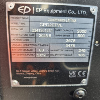EP EQUIPMENT CPD20TVL - 6