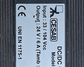Cesab DC/DC CONVERTER CESAB  Cesab