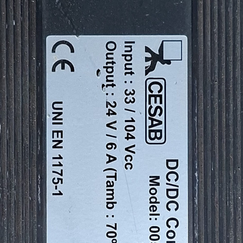 Cesab DC/DC CONVERTER CESAB 
