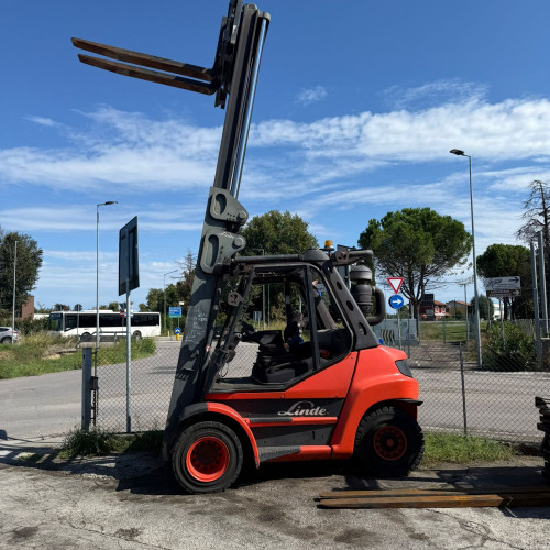 Carrelli frontali diesel Linde H70D -396- Linde H70D -396-