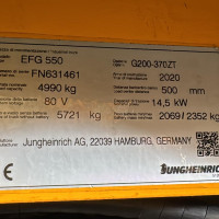 Jungheinrich EFG 550 - 8