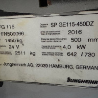 Jungheinrich EFG 115 - 7