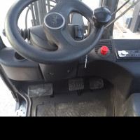 Linde E16H-02 con forche telescopiche - 6
