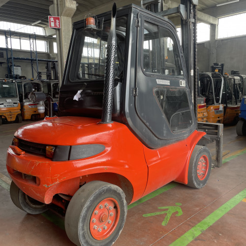 Linde H45 posizionatore forche