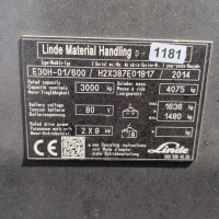 Linde E30-01/600 - 2