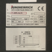 Jungheinrich ETX - K150 - 2