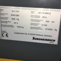 Jungheinrich EJC 216 - 5