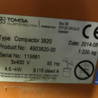 Tedoldi TOMRA COMPACTOR 3820 - 3