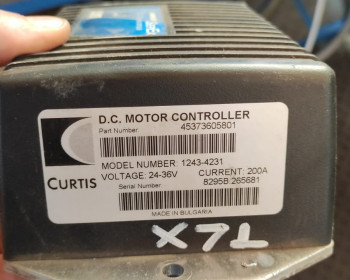 CENTRALINA D.C. MOTOR CONTROLLER 1243-4231 (Non specificato)