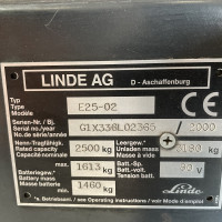 Linde E25-02 - 2