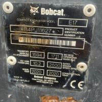 Bobcat E17 - 8
