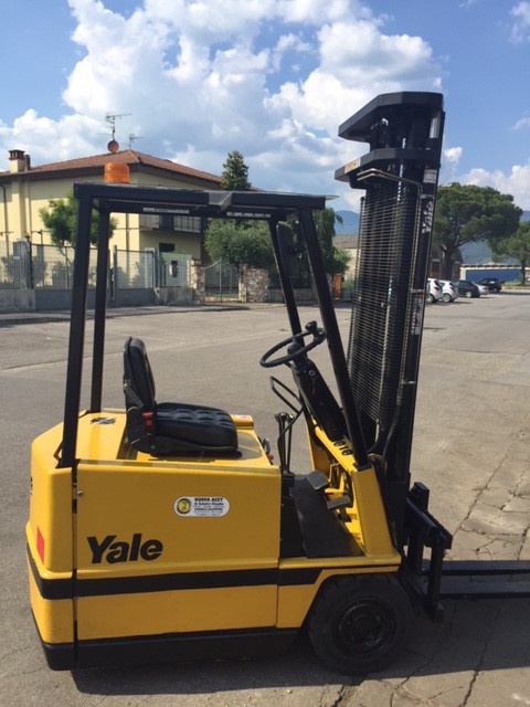 Decalcomanie Adesive Per Carrello Elevatore Yale – Set Di 2 Adesivi In Vinile Bianco