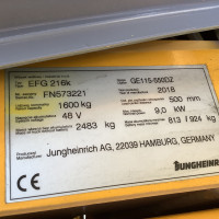 Jungheinrich EFG 216K - 13