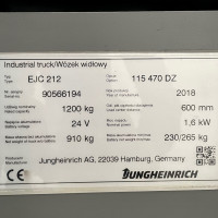 Jungheinrich EJC 212 - 7