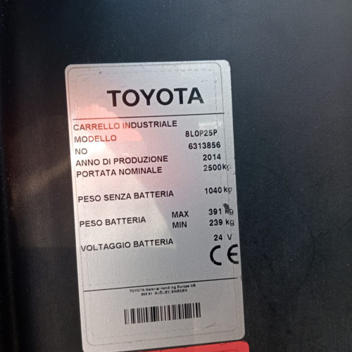 Toyota 8LOP25P