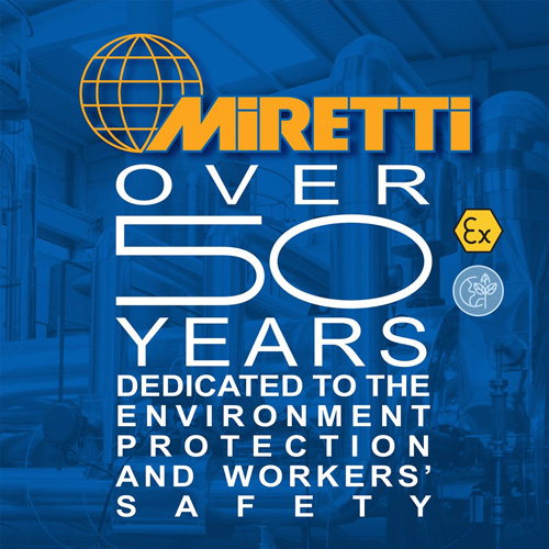 Miretti da oltre 50 anni protezioni Atex